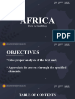 africa poem story analysis