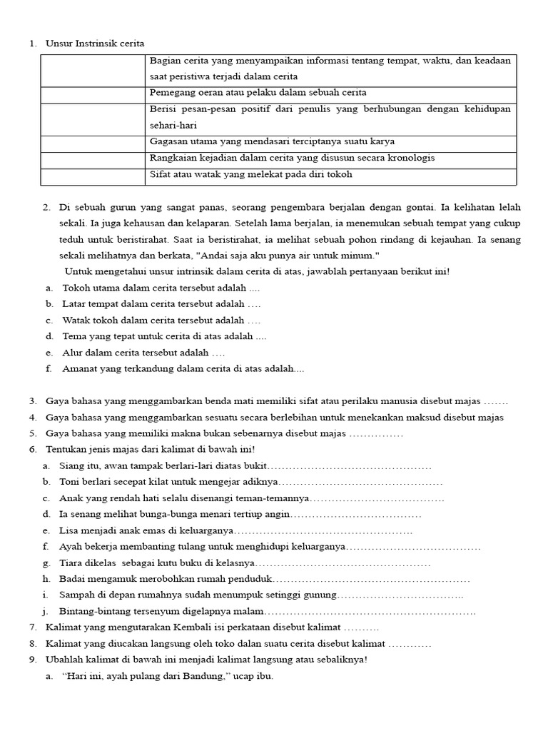 Memahami Kunci Jawaban Tema 4 Bahasa Indonesia Kelas V