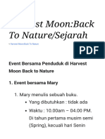 Harvest Moon - Back To Nature - Sejarah - Wikibuku Bahasa Indonesia