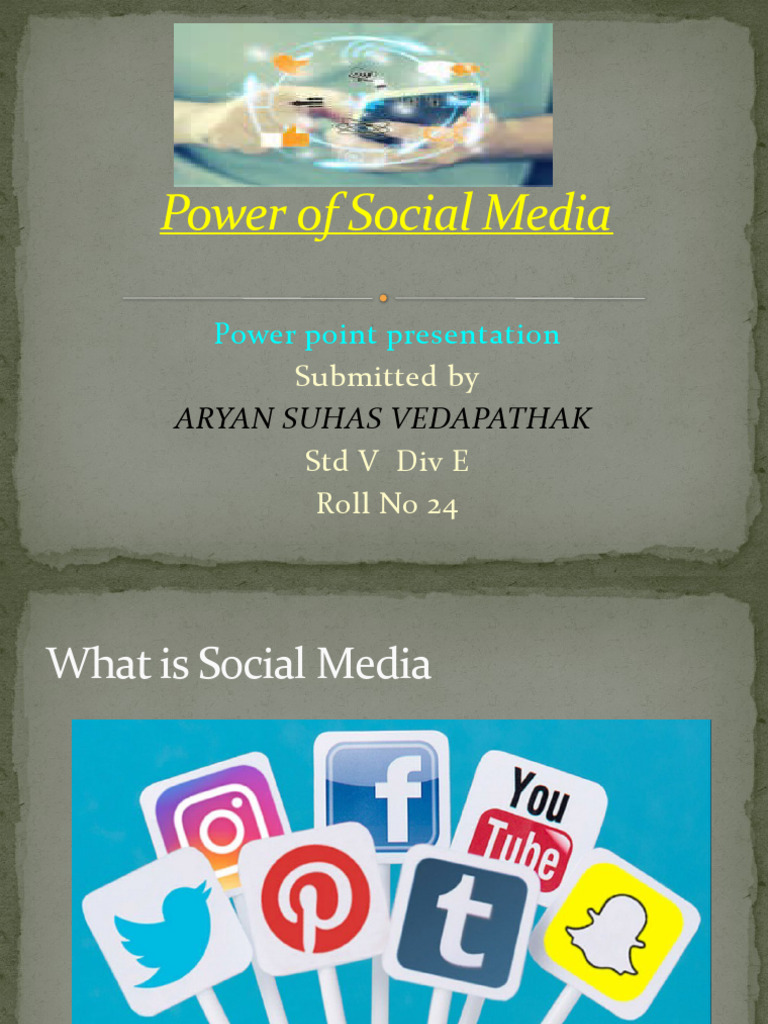 Power of Social Media: Impacts on Youth | PDF | Social Media | Popular ...