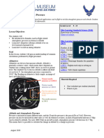 Math With Altitude and Atmospheric Pressure - 1