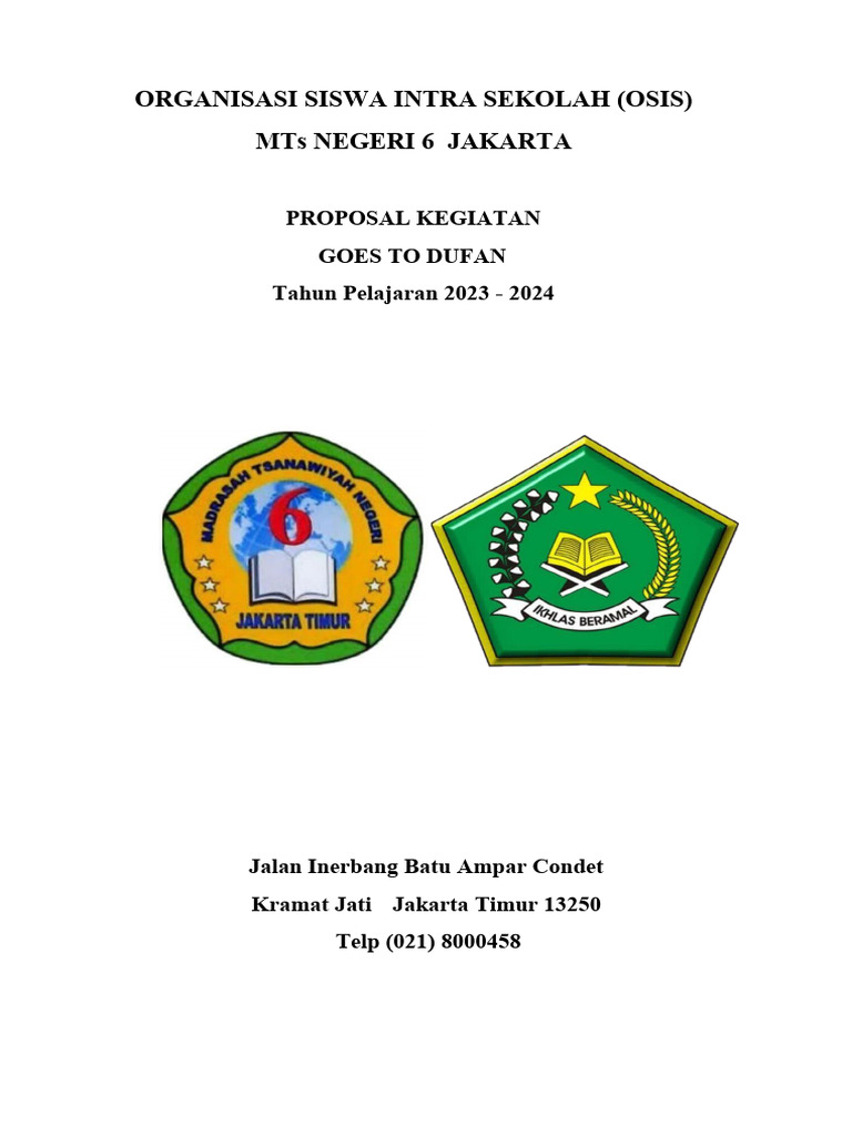 Proposal goes to dufan pdf