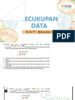 Dysadevi-Kecukupan Data & Analitis