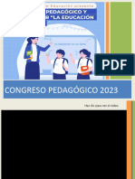 Congreso Pedagógico Docentes-Asistentes de La Educacion