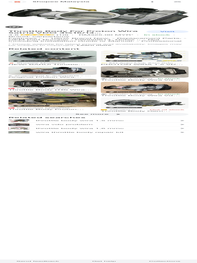 Throttle Body Wira 1.5 Vdo Google Search PDF