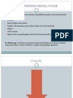 7 Copywriting Media Cetak Dan TVC