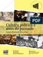 2020 - SILVA - Cultura Política e Usos Do Passado - Volume 9