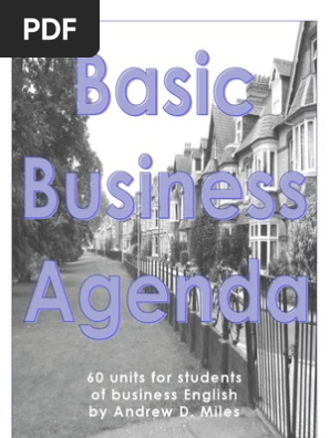 Basic Business Agenda