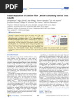 Thermal Decomposition of Lithium Carbonate | PDF | Science & Mathematics