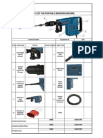 Breaker Drill Machine