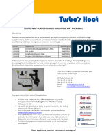 Notice Montage Spécifique Au Turbo 1103358