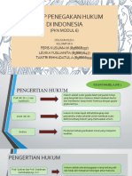 Konsep Penegakan Hukum Modul 6 PKN