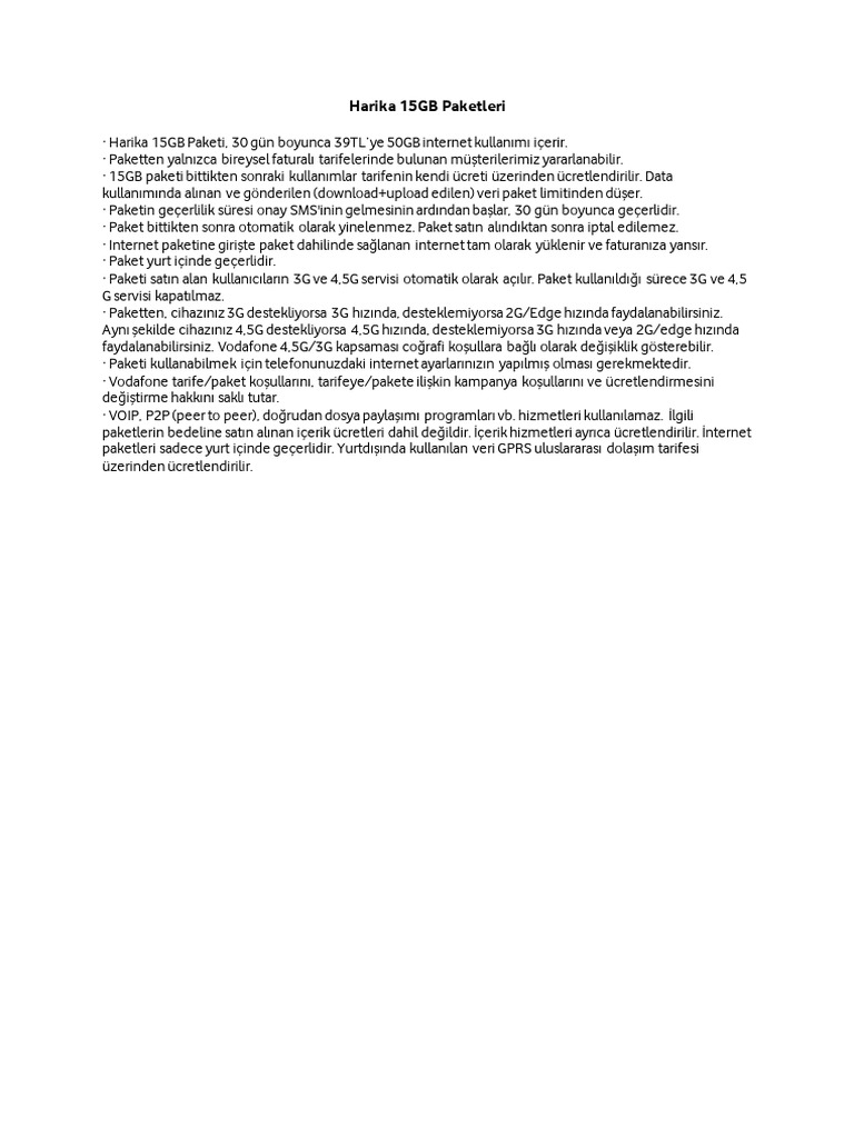Harika 15gb Esaslar | PDF