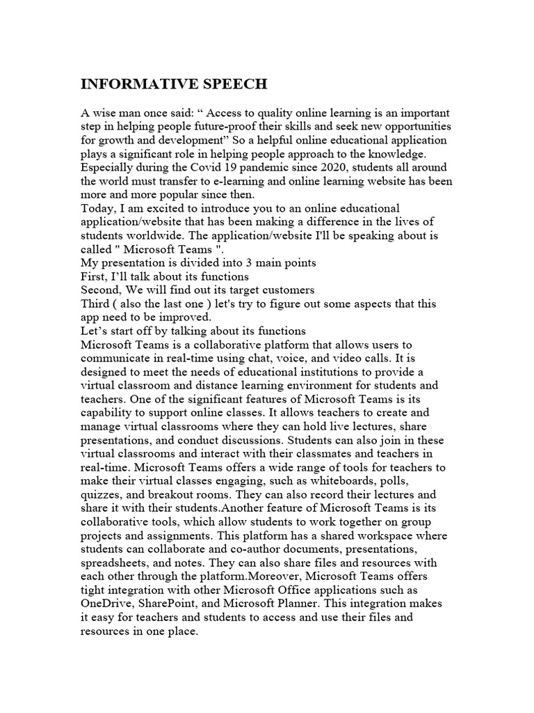 Online learning app pdf