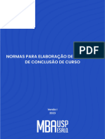 Normas para Elaboração de Trabalhos de Conclusão de Curso