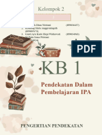 Klompok 2 Modul 2 Dan 3 Pendekatan Dan Metode Pembelajaran Ipa SD