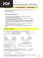 GSFM7514 Assignment Master Budget Questions