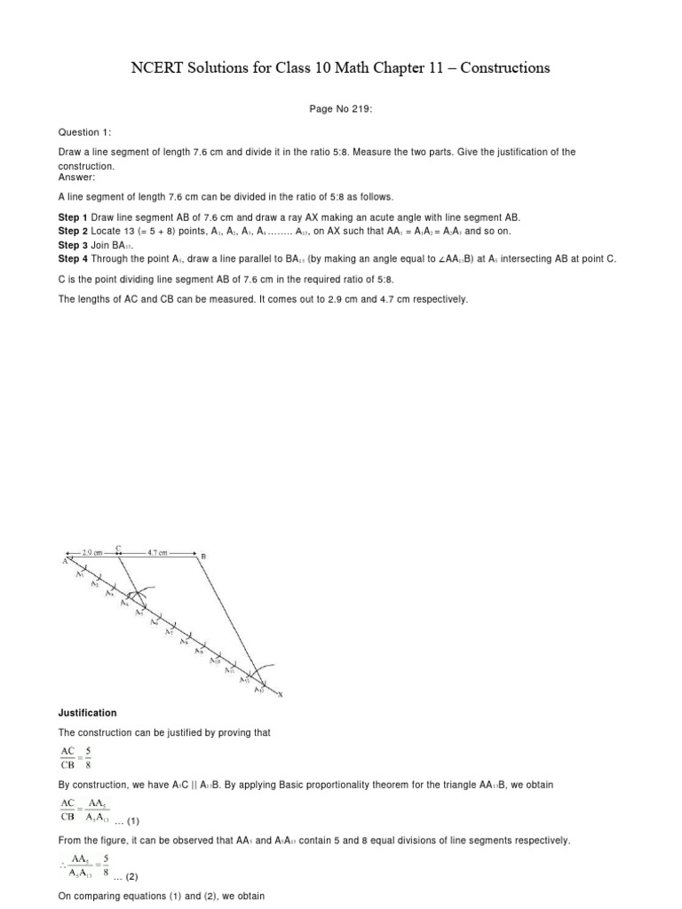 Ncert solutions for class 10 math chapter 11 pdf