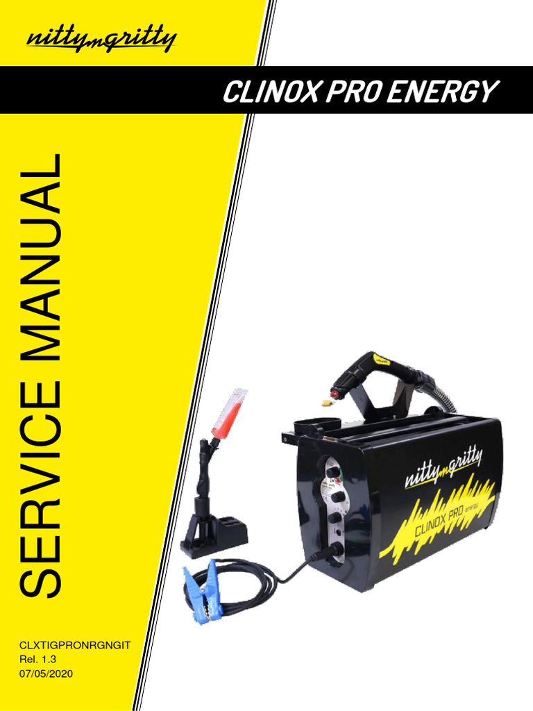 Clinox Pro Energy - Service Manual (Eng) r1.3 | PDF | Pump