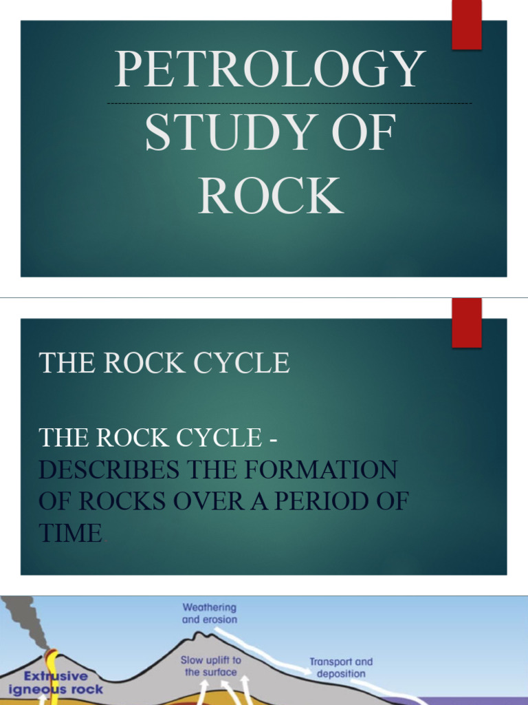 The Rock Cycle and Types of Rocks | PDF
