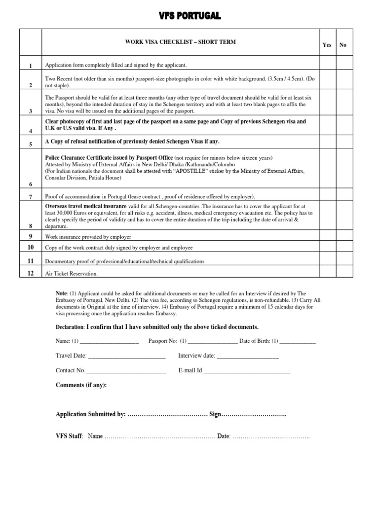 work-visa-checklist-pdf-travel-visa-passport