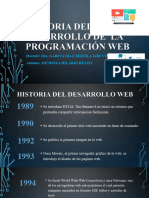 Historia de La Programacion Web UNAC