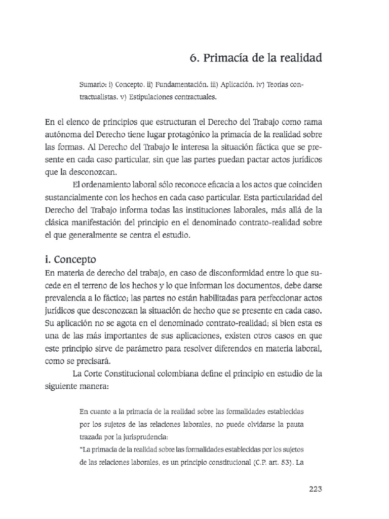Primacía de La Realidad JARAMILLO JASSIR | PDF