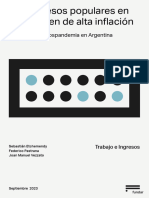 Fundar - Ingresos Populares en Un Regimen de Alta Inflacion