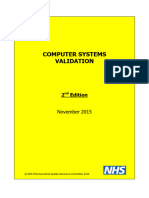 Computer Systems Validation 2nd Edition 2015 2