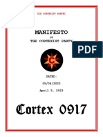 The Cortexist Manifesto