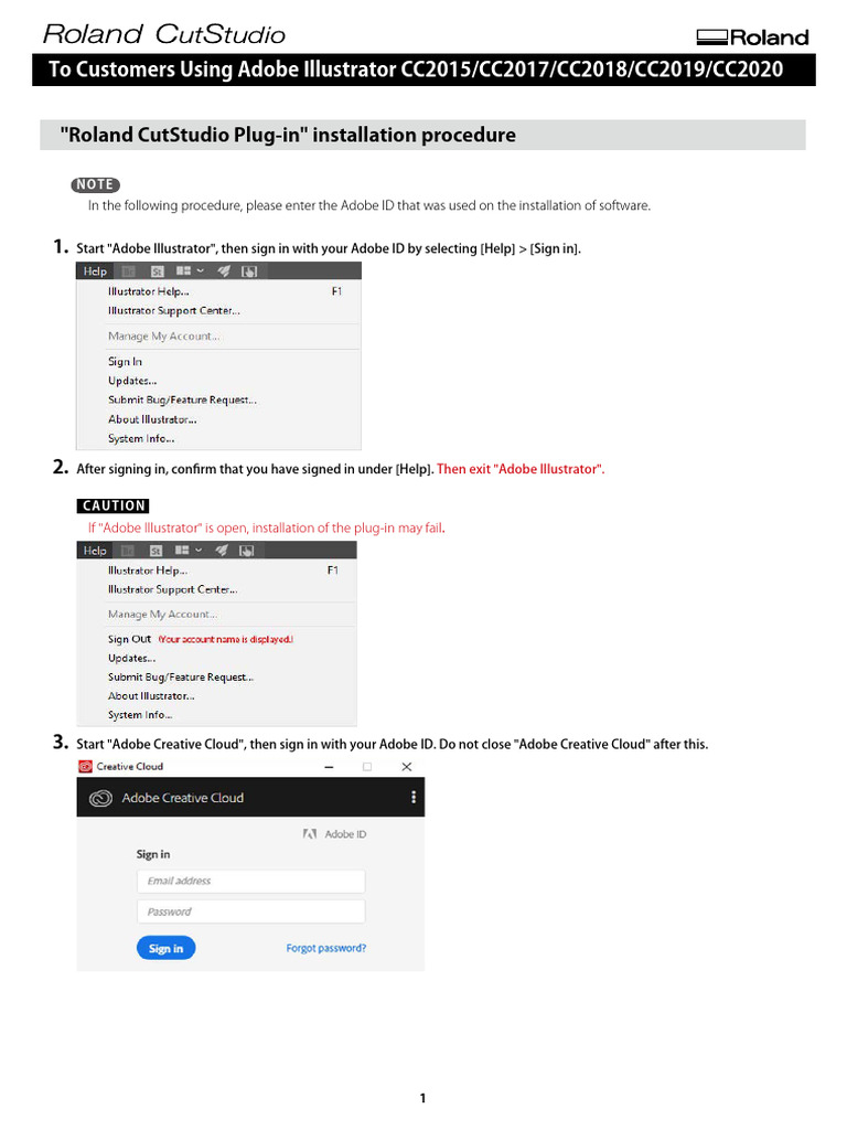 CutStudioPluginInstallationGuide en | PDF | Computer File | Directory ...