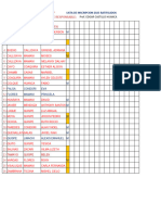 Lista Secundaria 2023