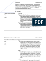 2023 Differentiated Assessment Planning Template