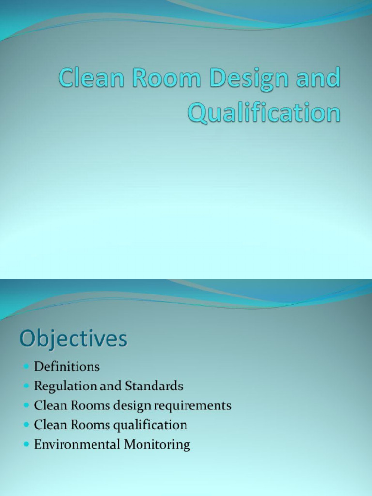 Clean Room Design and Qualification | PDF