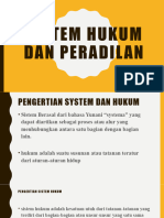 Sistem Hukum Dan Peradilan