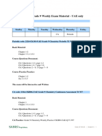 2324 Grade 9 UAE Chemistry Exam Related Materials T1 Wk7