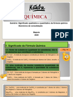 11 - Significado Qualitativo e Quantitativo Da Fórmula Química