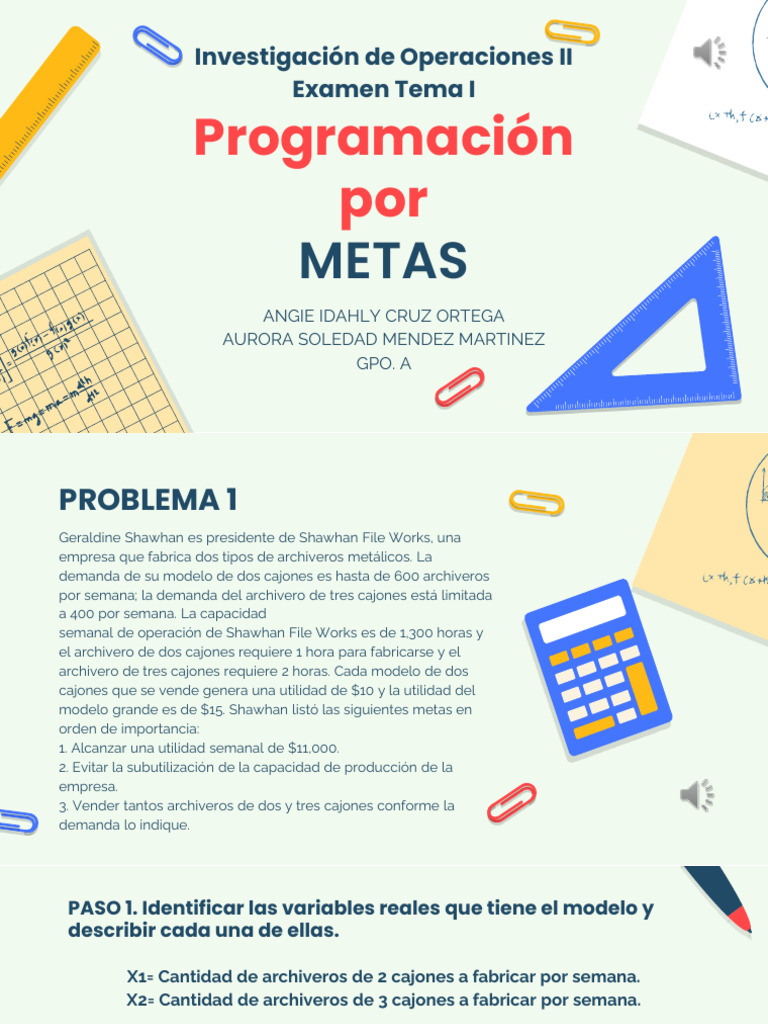 Examen de Programación por Metas | PDF | Tecnología | Métodos y ...
