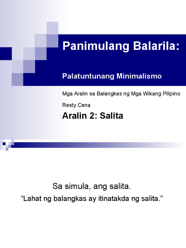 Salita | PDF