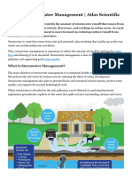 Types of Stormwater Management