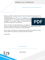 Carta de Recomendacion Laboral