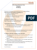 JEE Advanced 2023 Revision Notes For Metallurgy - Free PDF Download