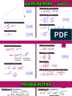 Exponentes y Polinomios