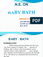 Ayushi Baby Bath