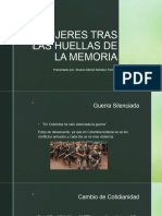 Mujeres Tras Las Huellas de La Memoria