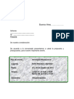 Presupuesto Descriptivo Con Numeración Correlativa Al Excel