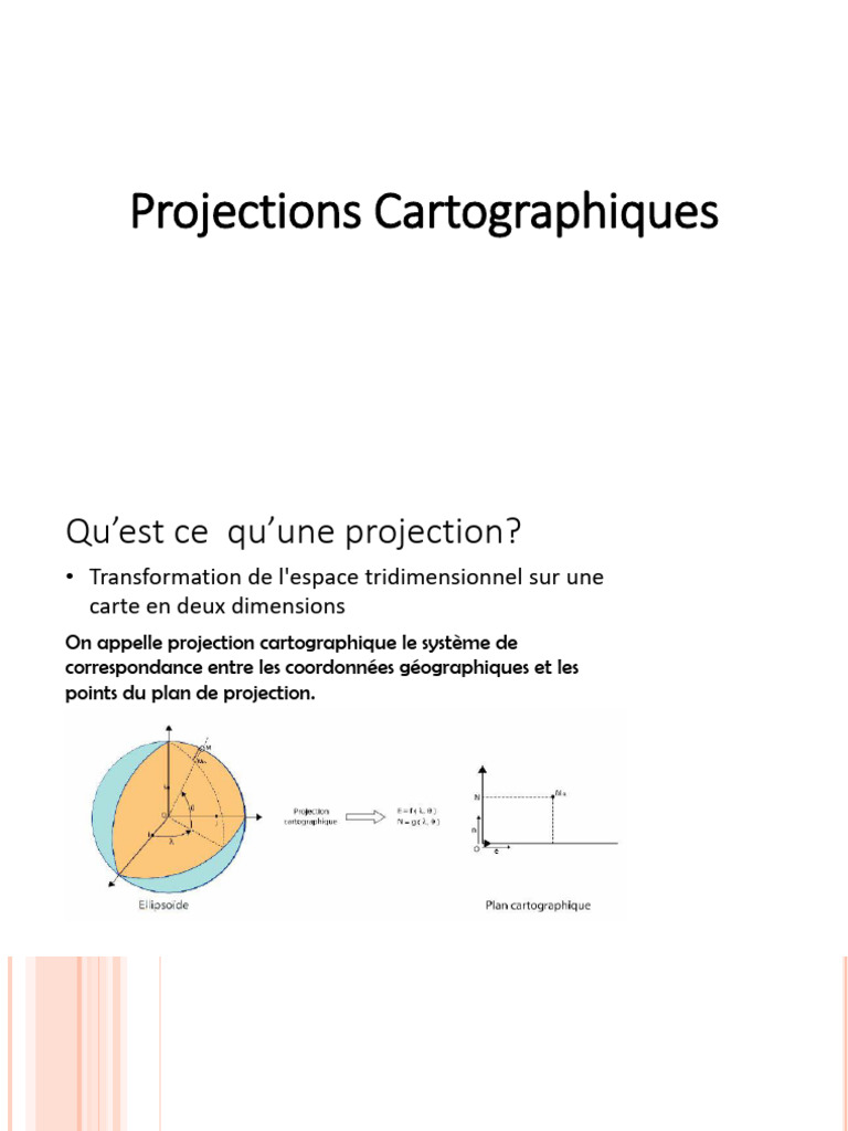 Projections Cartographiques Détaillées | PDF