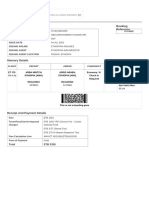 Electronic Ticket Receipt, July 05 For MR MOHAMMED HUSSEN ABDU