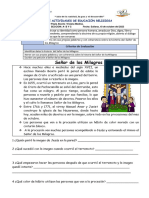 Ficha de Educación Religiosa 18 de Octubre