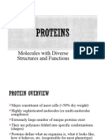 Proteins, Lecture 5
